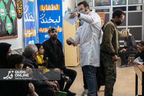 گزارش تصویری | اردوی جهادی پزشکی در مشهد