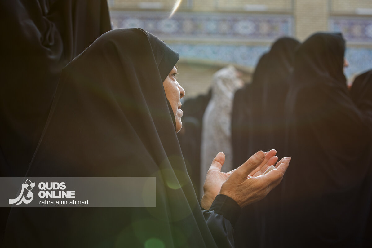 اقامه نماز دل‌های امیدوار در طلب باران