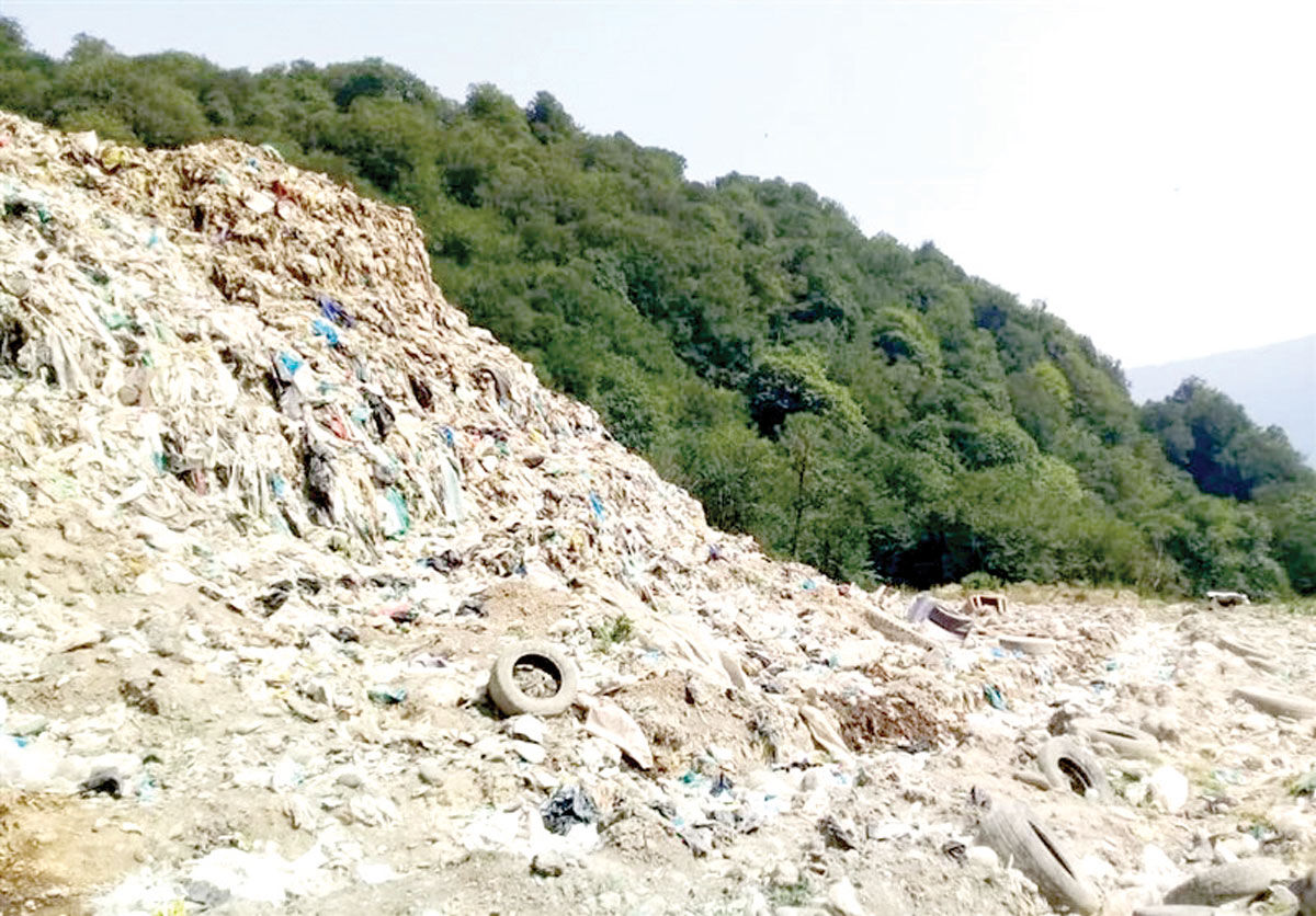 «جنگل های هیرکانی» پایتخت زباله