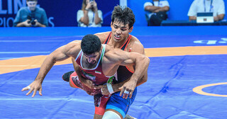 اولین واکنش کشتی‌گیر آمریکایی بعد از توهین به کامران قاسم‌پور: هیجان زده بودم!