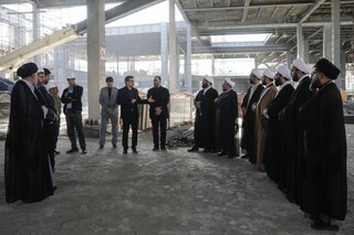 بازدید شورای معاونین حوزه علمیه خراسان رضوی از نمایشگاه «رواق خدمت»