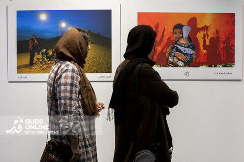 نمایشگاه آثار جشنواره ۲۵