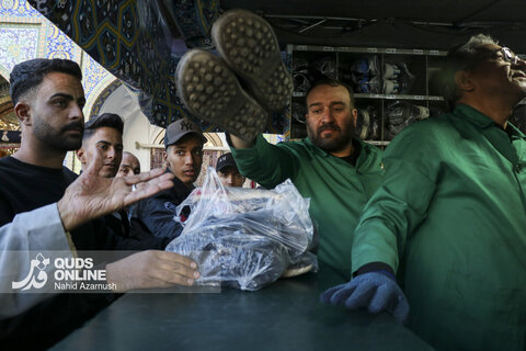 خدمت در لباس سبز و سفید