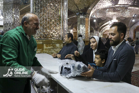 خدمت در لباس سبز و سفید