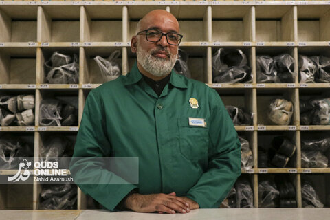 خدمت در لباس سبز و سفید