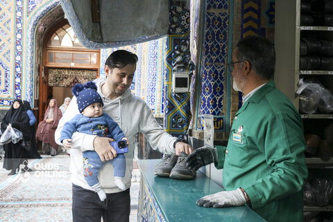 خدمت در لباس سبز و سفید