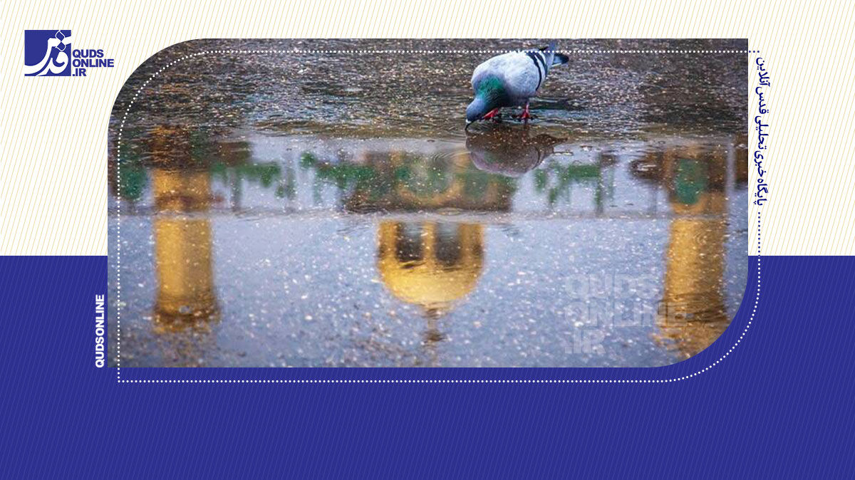 بارش باران در کربلای معلی