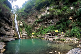 گزارش تصویری | طبیعت زیبای آبشار شیرآباد - استان گلستان