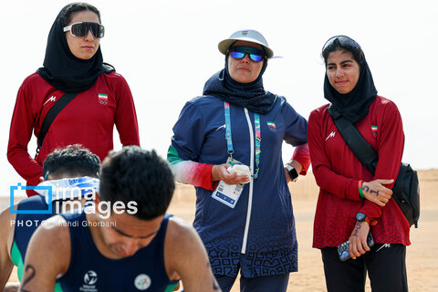 ناراحتی دوندگان ایرانی پس از عدم کسب نتیجه در مسابقات دو بازی‌های کشورهای اسلامی