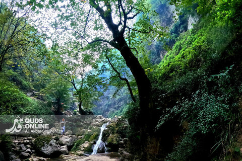 گزارش تصویری | طبیعت زیبای آبشار شیرآباد - استان گلستان