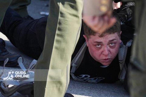 درگیری معترضان آمریکایی با پلیس مهاجرت شیکاگو