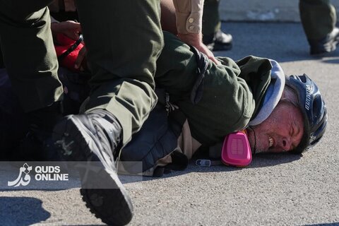 درگیری معترضان آمریکایی با پلیس مهاجرت شیکاگو