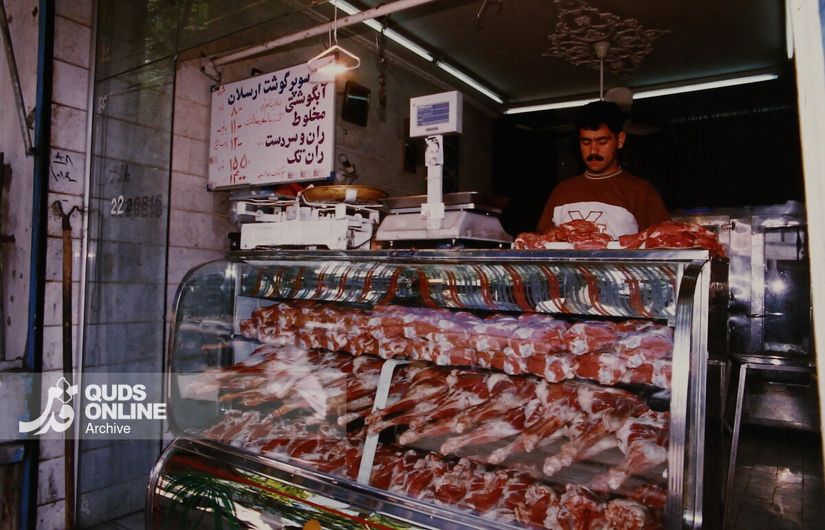 عکس روز | قیمت باورنکردنی گوشت در اواخر دهه هفتاد
