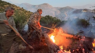 میراث جهانی پارک ملی گلستان در آتش