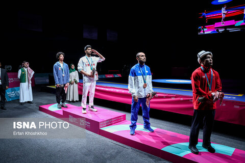 عکس روز | طلایی شدن ووشوکاران ایران در بازیهای کشورهای اسلامی