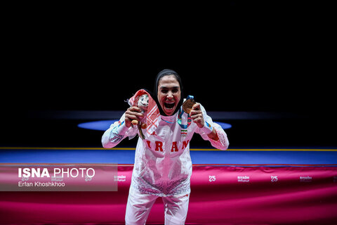 عکس روز | طلایی شدن ووشوکاران ایران در بازیهای کشورهای اسلامی
