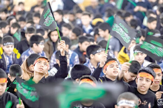 رواق دارالمرحمه در ایام فاطمیه، میزبان اجتماع باشکوه ۴هزار دانش‌آموز نوگل فاطمی شد/نوگلان فاطمی در آغوش آفتاب