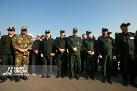 گزارش تصویری | مراسم استقبال از پیکر مطهر 13 شهید گمنام - فرودگاه شهید هاشمی‌نژاد مشهد
