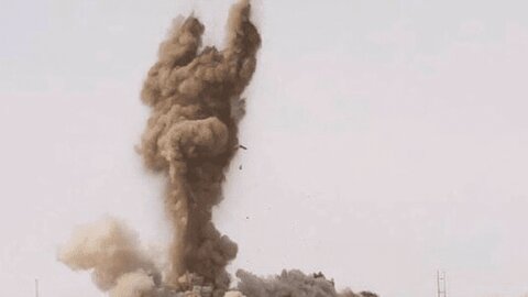 انفجار کنترل شده در منطقه ویژه اقتصادی خلیج فارس