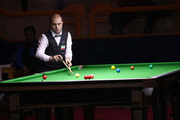امیرسرخوش به یک چهارم جام جهانی اسنوکر صعود کرد