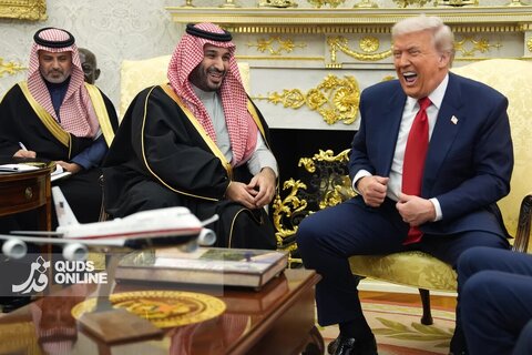 مراسم استقبال از محمد بن سلمان در کاخ سفید