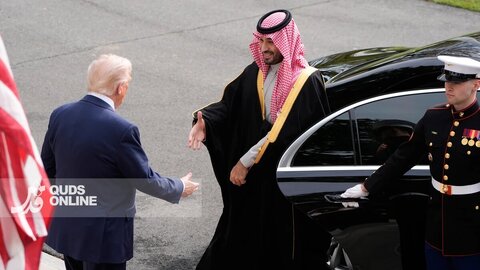 مراسم استقبال از محمد بن سلمان در کاخ سفید