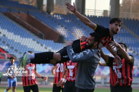 مسابقه فوتبال تیم‌های ابومسلم مشهد و دریای ارین بابل