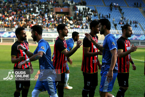 مسابقه فوتبال تیم‌های ابومسلم مشهد و دریای ارین بابل