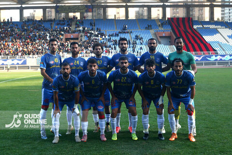 مسابقه فوتبال تیم‌های ابومسلم مشهد و دریای ارین بابل