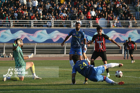 مسابقه فوتبال تیم‌های ابومسلم مشهد و دریای ارین بابل