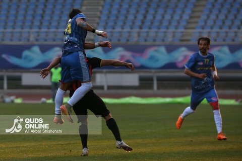 مسابقه فوتبال تیم‌های ابومسلم مشهد و دریای ارین بابل