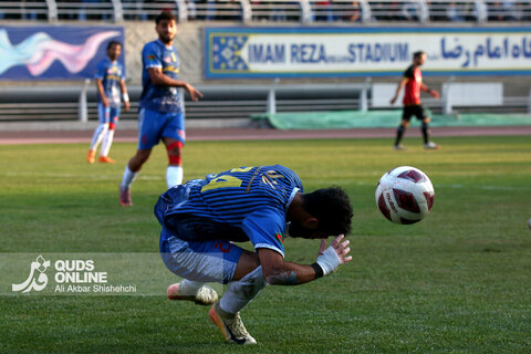 مسابقه فوتبال تیم‌های ابومسلم مشهد و دریای ارین بابل