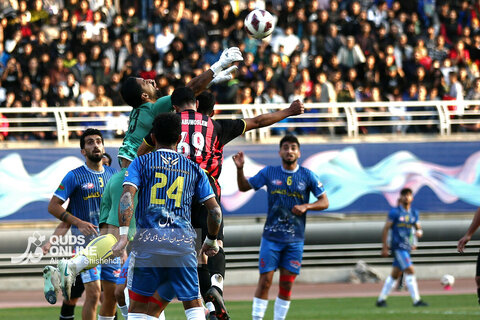 مسابقه فوتبال تیم‌های ابومسلم مشهد و دریای ارین بابل