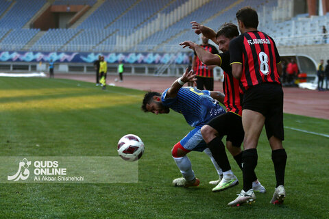 مسابقه فوتبال تیم‌های ابومسلم مشهد و دریای ارین بابل