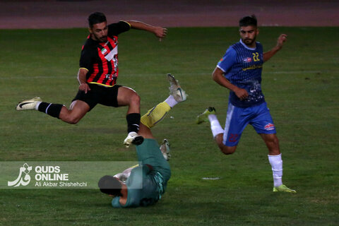 مسابقه فوتبال تیم‌های ابومسلم مشهد و دریای ارین بابل