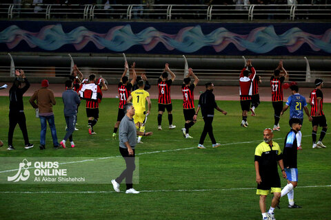 مسابقه فوتبال تیم‌های ابومسلم مشهد و دریای ارین بابل