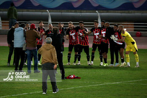 مسابقه فوتبال تیم‌های ابومسلم مشهد و دریای ارین بابل