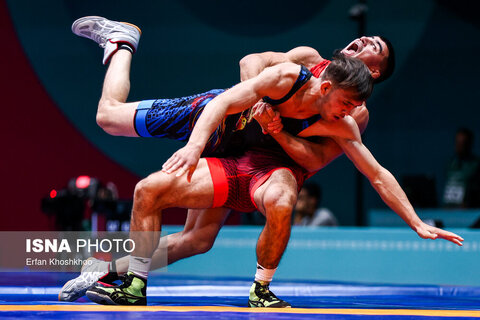 بازی‌های کشورهای اسلامی ۲۰۲۵ ریاض - رقابت‌های کشتی فرنگی مردان