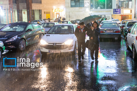 پاییز بارانی تبریز