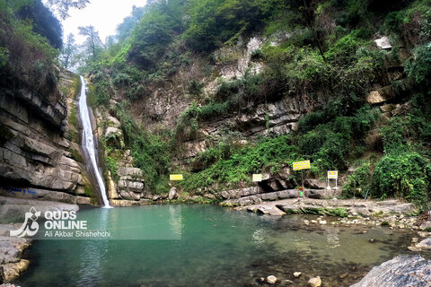 طبیعت زیبای آبشار شیرآباد - استان گلستان