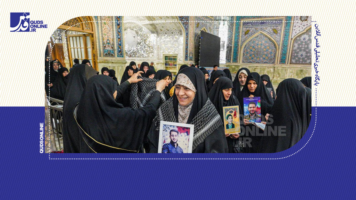 فیلم | آیین سیاه‌پوشی حرم مطهر رضوی با حضور مادران معظم شهدا