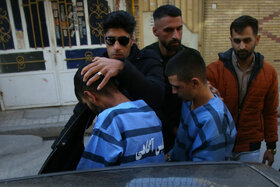 نمایش چهره زورگیران سه کودک مشهدی