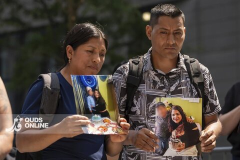 تصاویری از داخل دادگاه‌های مهاجران در آمریکا