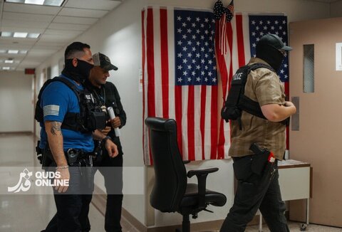 تصاویری از داخل دادگاه‌های مهاجران در آمریکا