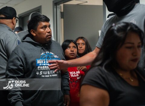 تصاویری از داخل دادگاه‌های مهاجران در آمریکا