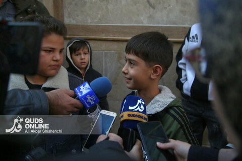 گزارش تصویری | بازسازی صحنه جرم زورگیری از 2 نوجوان مشهدی