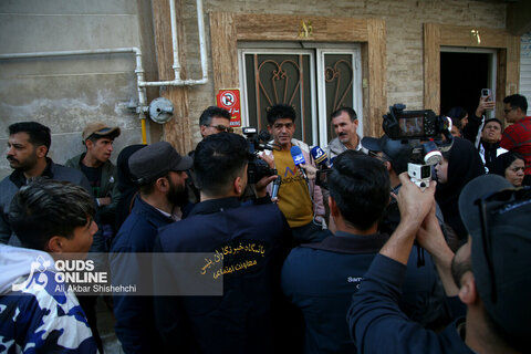 گزارش تصویری | بازسازی صحنه جرم زورگیری از 2 نوجوان مشهدی