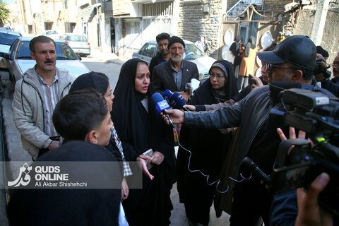 گزارش تصویری | بازسازی صحنه جرم زورگیری از 2 نوجوان مشهدی