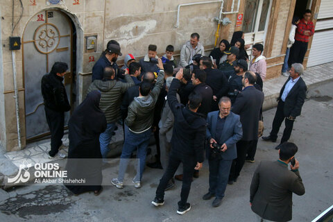 گزارش تصویری | بازسازی صحنه جرم زورگیری از 2 نوجوان مشهدی