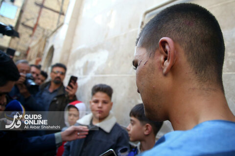 گزارش تصویری | بازسازی صحنه جرم زورگیری از 2 نوجوان مشهدی